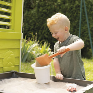 House with sandbox