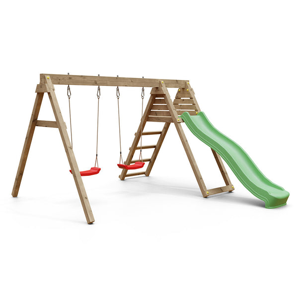 Swing set with slide - Baxy