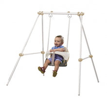 Cargar imagen en el visor de la galería, Columpio para bebé Baby Swing Beige
