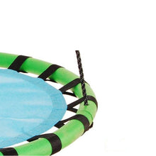 Carregar imatge al visor de la galeria, Gronxador niu VARI 100 cm – Seient rodó infantil - Blau clar
