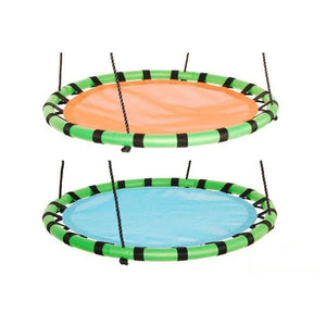 Gronxador niu VARI 100 cm – Seient rodó infantil - Blau clar
