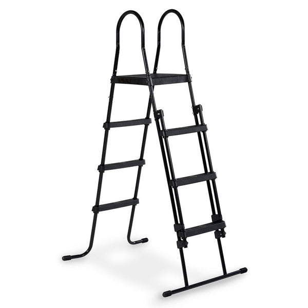 Escalera de Piscina EXIT para Altura de Estructura de 108-122cm - Negro