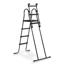 Cargar imagen en el visor de la galería, Escalera de Piscina EXIT para Altura de Estructura de 108-122cm - Negro
