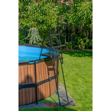 Load image into Gallery viewer, EXIT Pool Ladder for Structure Height of 108-122cm - Black
