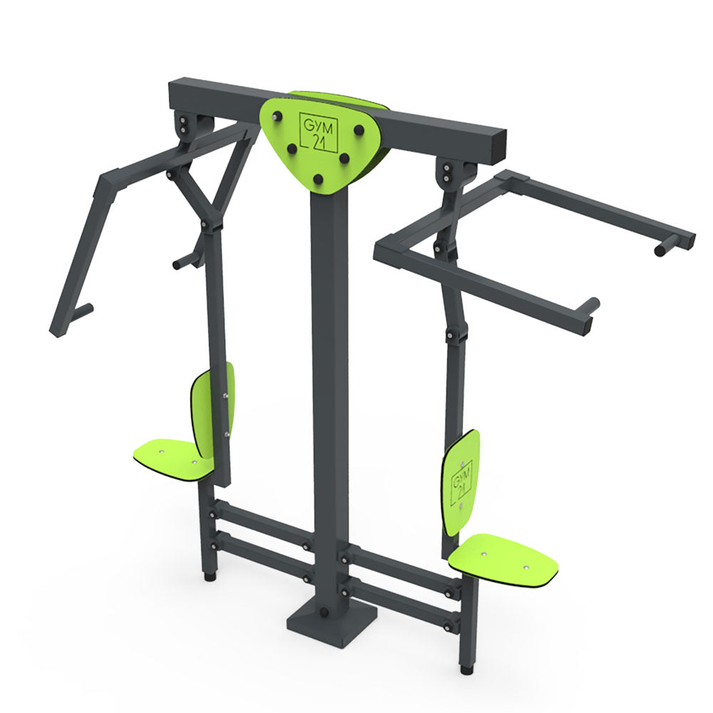 Equipo Biosaludable Elevador y Pectoral Juego y Jardín