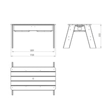 Cargar imagen en el visor de la galería, Mesa de arena y agua con Parasol y Herramientas de Jardinería Aksent
