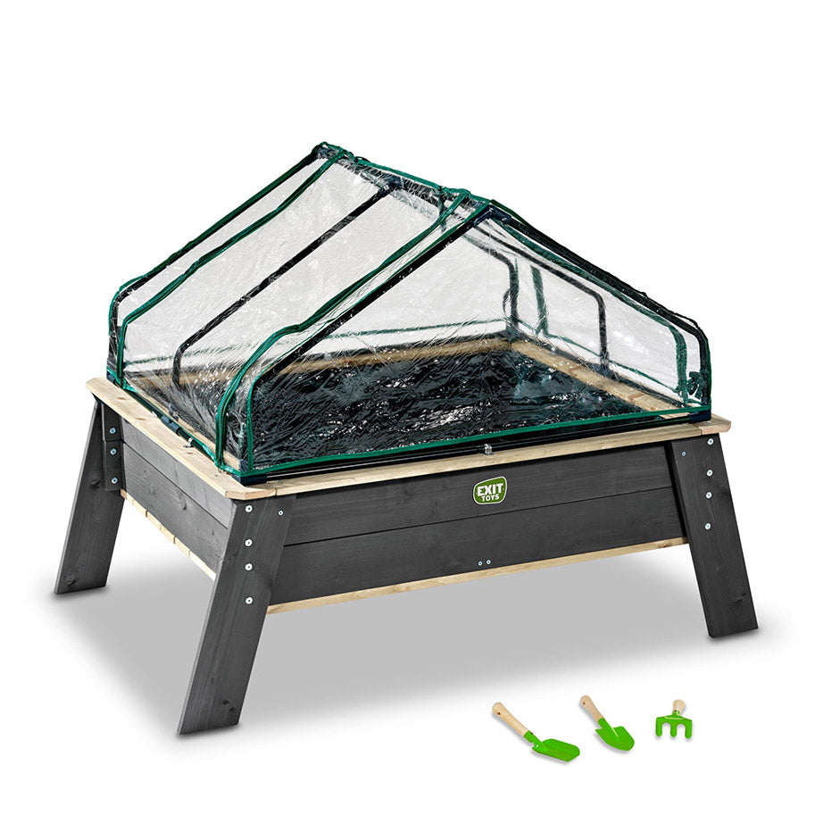 Growing table with greenhouse and gardening tools Aksent XL