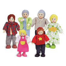 Load image into Gallery viewer, Caucasian Happy Family Dolls
