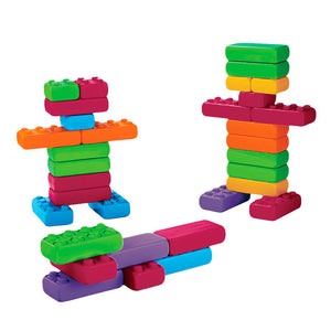 Bloques de construcción Mega Bricks 33 Pastel