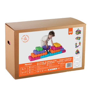 Bloques de construcción Mega Bricks 33 Pastel