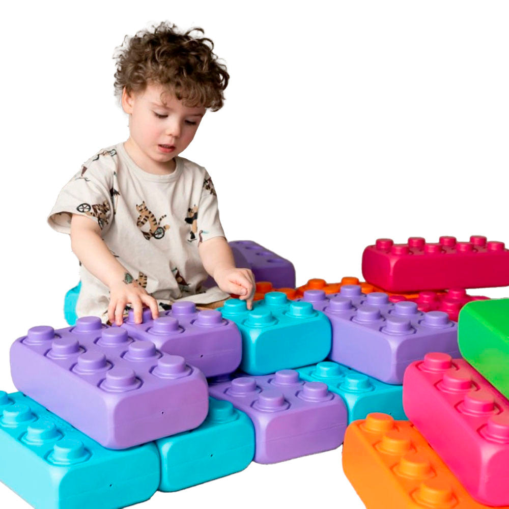 Bloques de construcción Mega Bricks 33 Pastel