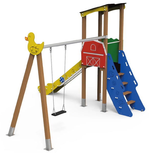 Playground with Slide and Swing Farm 3 - Public Use