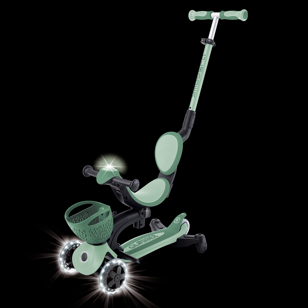 Trottinette évolutive Go Up Deluxe Lights Eco-Logic 360 Globber Trottinette évolutive Go Up Deluxe Lights Eco-Logic 360 Globber