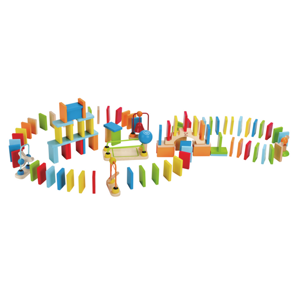 Colorful and Dynamic Domino Track