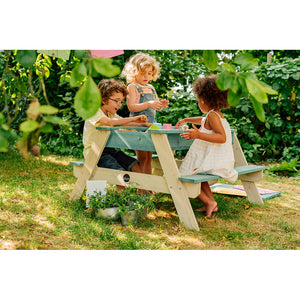Surfside picnic table for sand and water play