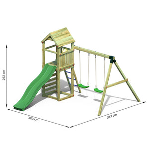  Playground with swings and slide - Gaia T2S