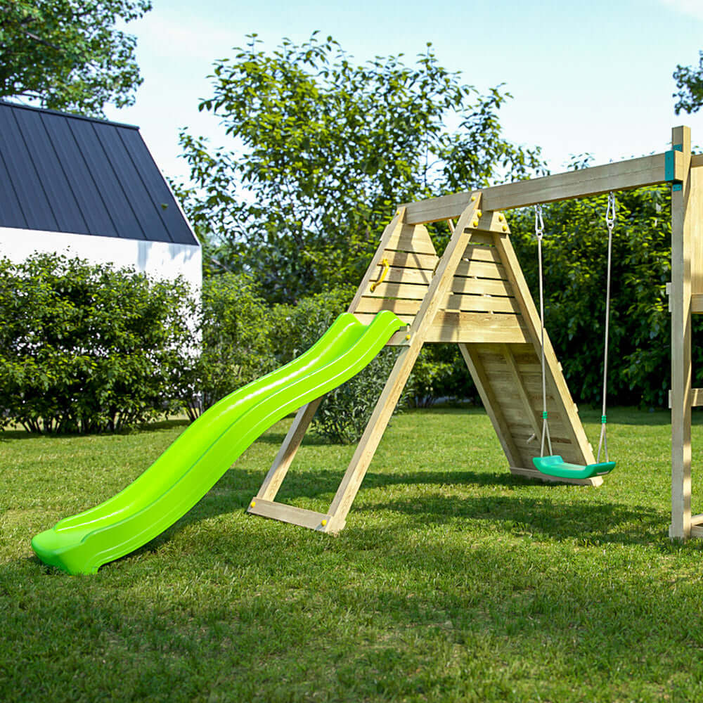 Parque infantil dinámico con actividades para trepar | Juego y Jardín