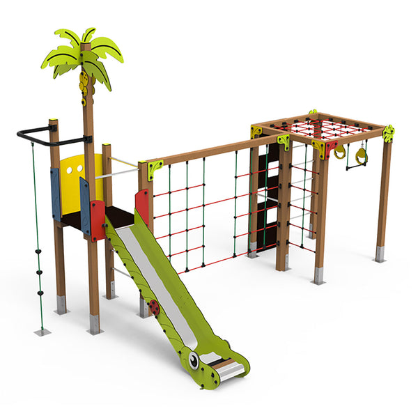 Playground with climbing elements Caribe 2 - Public use