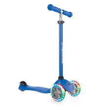 Load image into Gallery viewer, Primo three-wheeled scooter with lights - Blue
