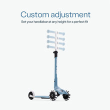 Load image into Gallery viewer, SmarTrike Xtend Mini Ocean Blue Folding Scooter
