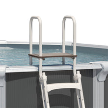 Load image into Gallery viewer, Piscina de acero elevada OSMOSE ANTRACITA 795x490x132 con bomba de filtración
