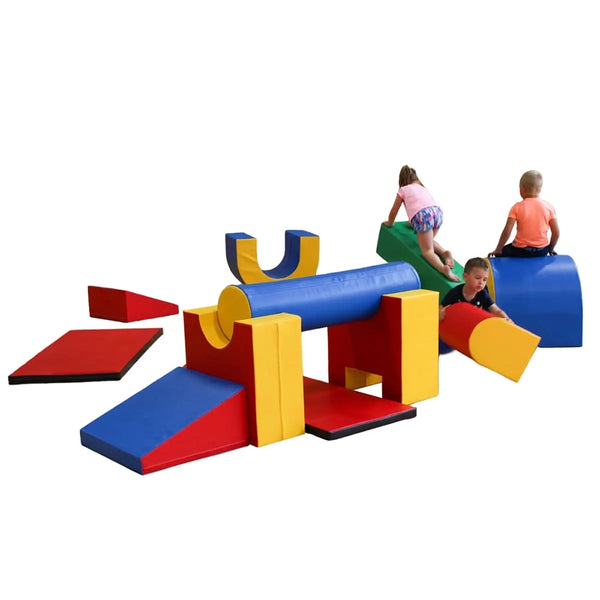  Foam Block Play Set - Fun Run - Multi Color