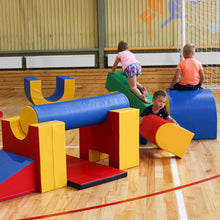 Load image into Gallery viewer,  Foam Block Play Set - Fun Run - Multi Color
