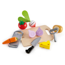 Load image into Gallery viewer, set de verduras para cocina de juguete
