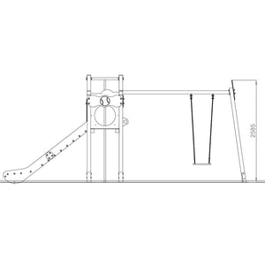 Multi Sport Tower Playground 6 - Public use