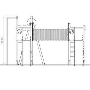 Multi Sport Tower Playground 6 - Public use