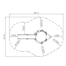 Carregar imatge al visor de la galeria, Parc Infantil Torre Hexa - Ús públic

