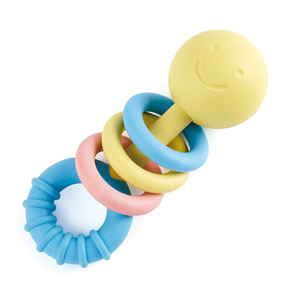Ring teether rattle