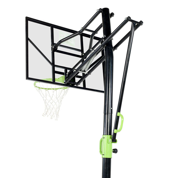 EXIT Galaxy Floor Mounted Basketball Backboard - Green/Black