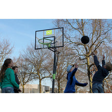 Load image into Gallery viewer, EXIT Galaxy Portable Basketball Backboard with Wheels - Green/Black
