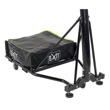 Load image into Gallery viewer, EXIT Galaxy Portable Basketball Backboard with Wheels - Green/Black
