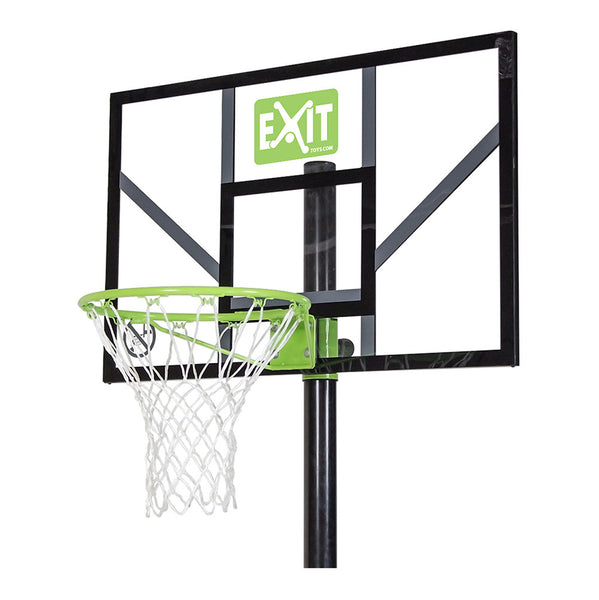 EXIT Comet Portable Basketball Backboard - Green/Black