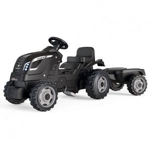 Farmer XL Tractor + Trailer - Black