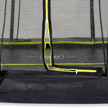 Load image into Gallery viewer, Exit Silhouette floor trampoline ø183cm with safety net - Black
