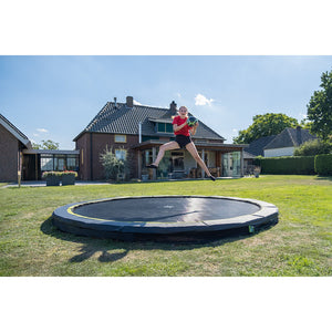 EXIT Silhouette in-ground sports trampoline ø366cm - Black