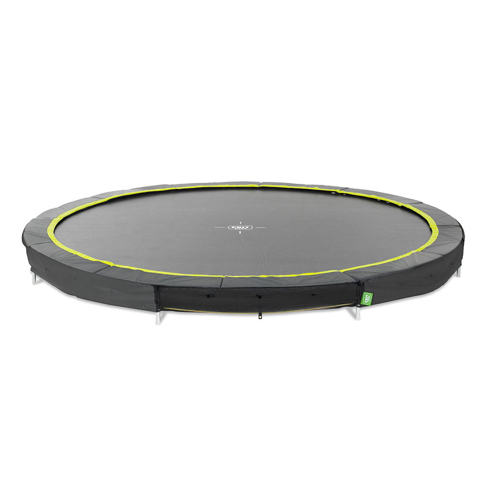 Sports ground trampoline EXIT Silhouette ø366cm - Black