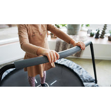 Load image into Gallery viewer, EXIT Tiggy junior trampoline with bar ø140cm - Black/Grey
