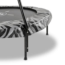 Load image into Gallery viewer, EXIT Tiggy junior trampoline with bar ø140cm - Black/Grey
