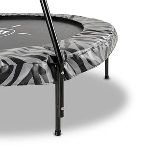 EXIT Tiggy junior trampoline with bar ø140cm - Black/Grey