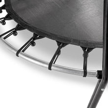 Load image into Gallery viewer, EXIT Tiggy junior trampoline with bar ø140cm - Black/Grey
