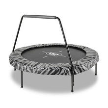 Load image into Gallery viewer, EXIT Tiggy junior trampoline with bar ø140cm - Black/Grey
