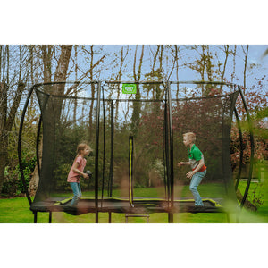 EXIT Silhouette Trampoline 214x305cm - Black