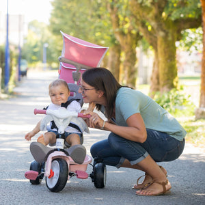 Triciclo Baby Balade Plus - Rosa