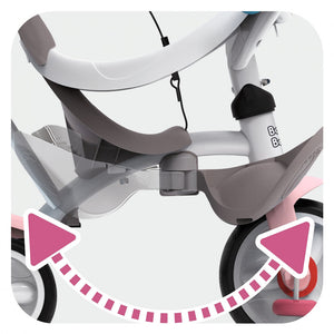 Triciclo Baby Balade Plus - Rosa