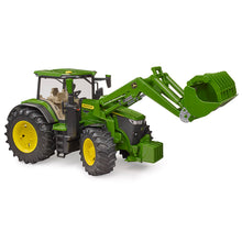 Load image into Gallery viewer, John Deere 7R 350 toy tractor with front loader
