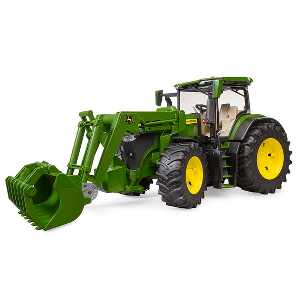Tractor de juguete John Deere 7R 350 con cargador frontal